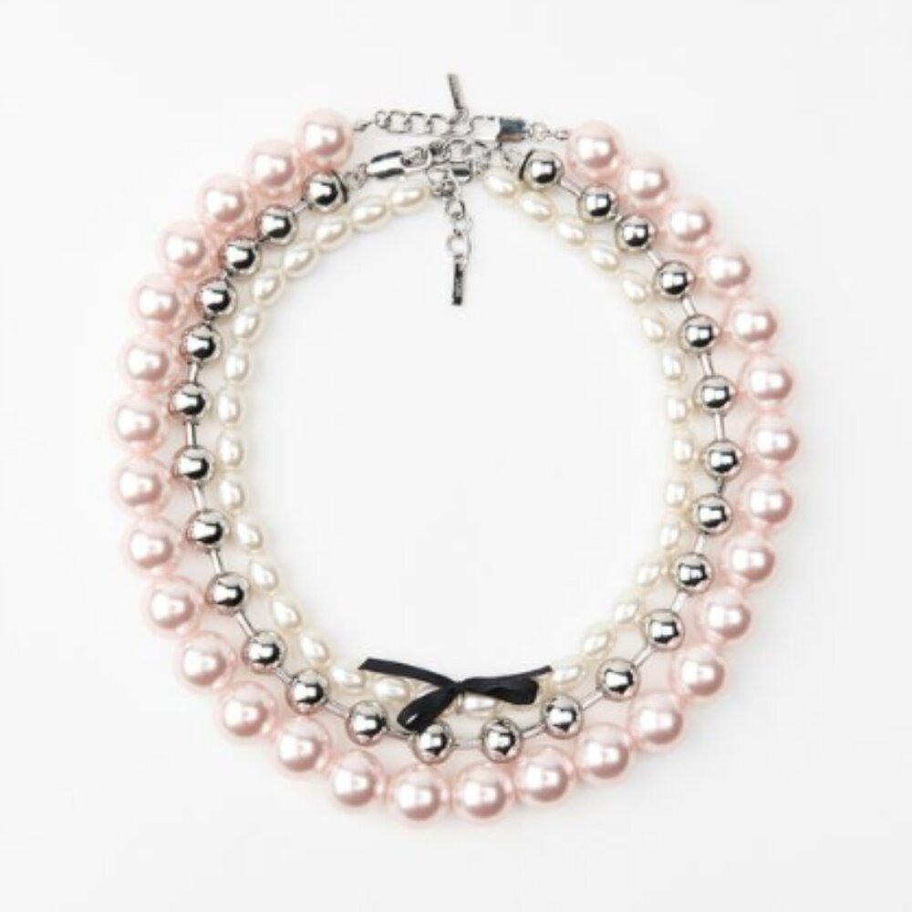 Zara 3 Pack Bead Necklaces - NWT